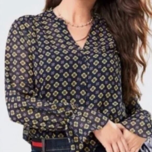 CAbi Mosaic Blouse - Picture 1 of 2